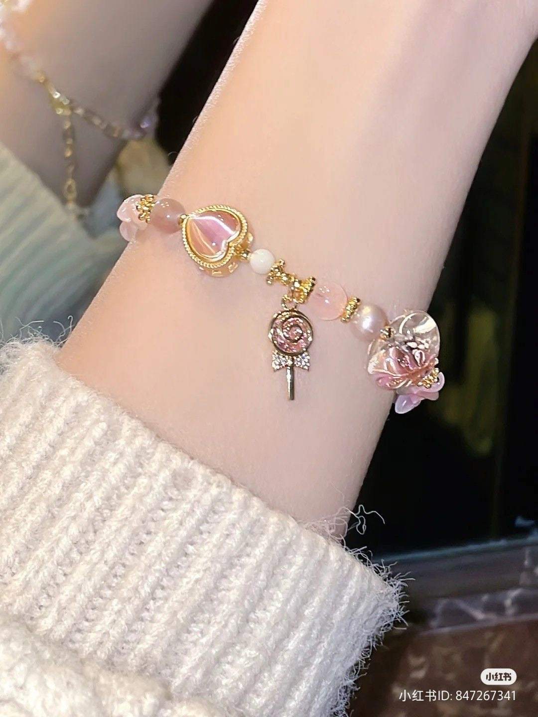 Pink Candy Bracelet