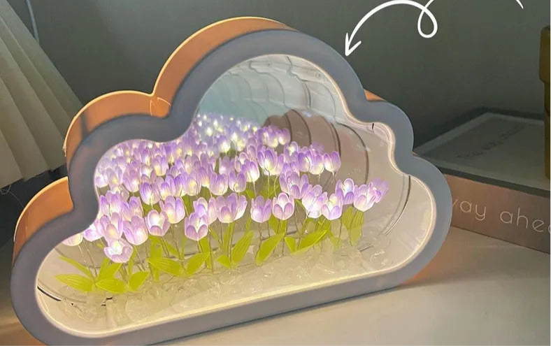 Cloud Tulip garden lamp