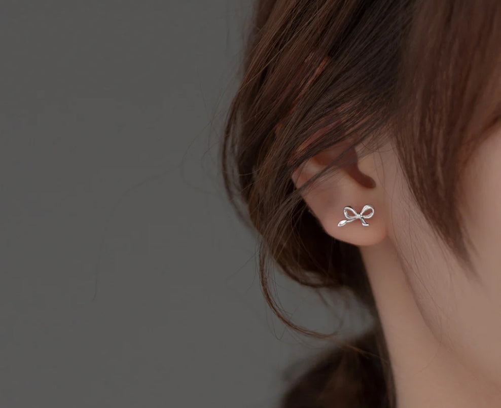 Bow Stud Earrings