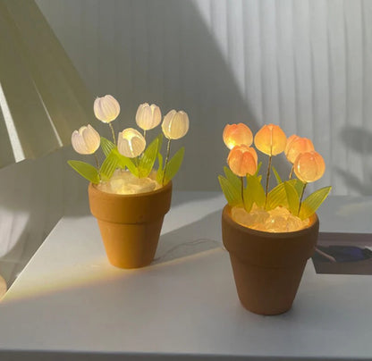 DIY Mini Tulip Lamp