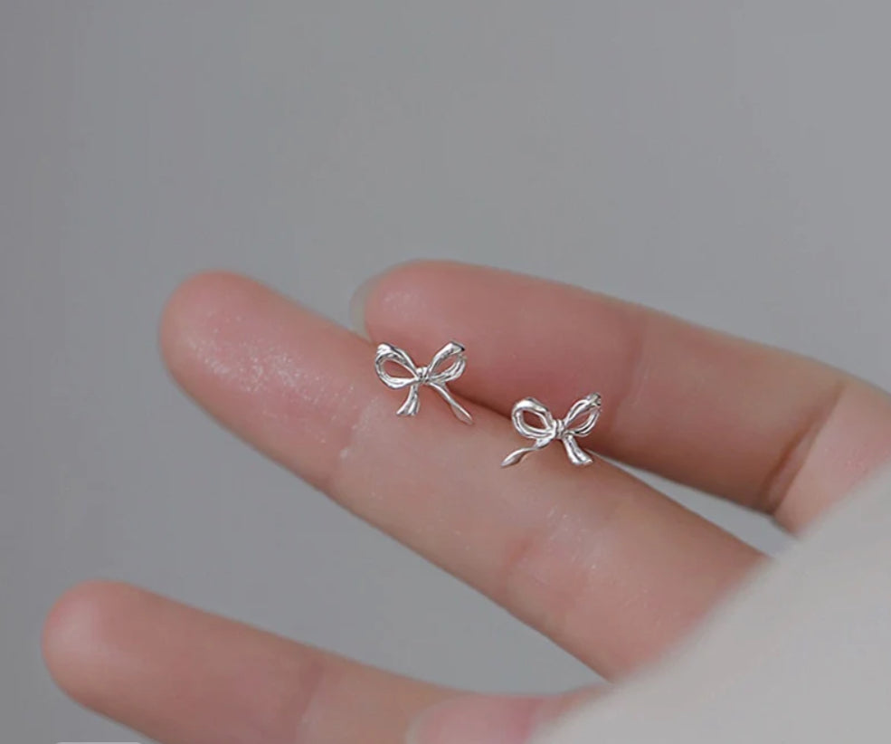 Bow Stud Earrings