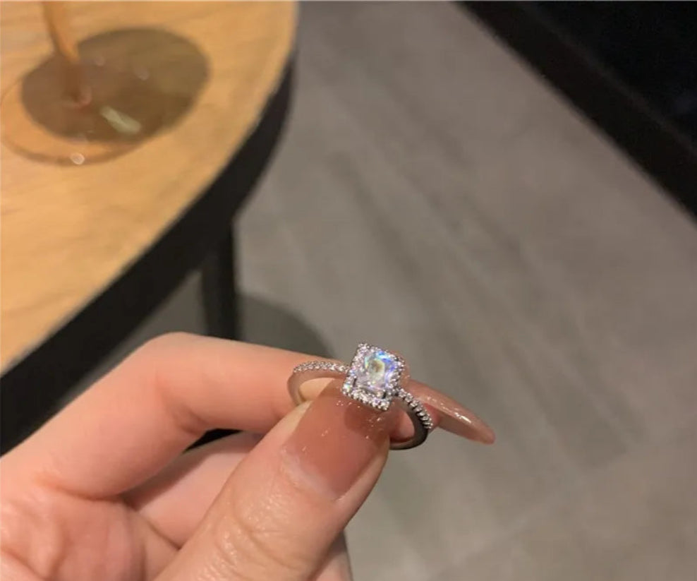 Classic Moissanite Ring