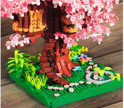 Sakura Treehouse Building Blocks