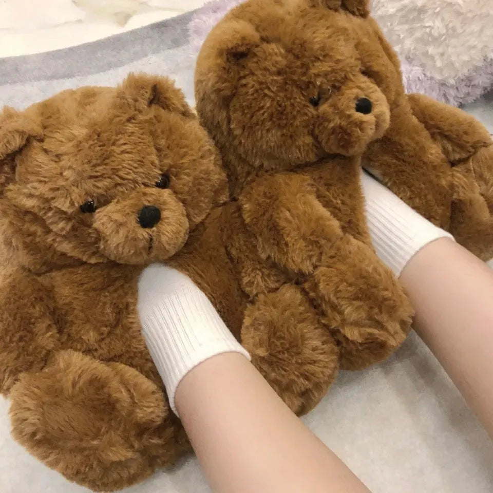 Teddy Fur Slippers