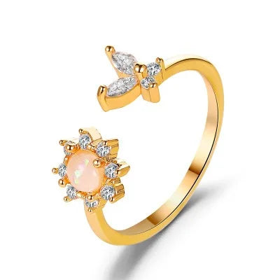 Blossom Butterfly Ring