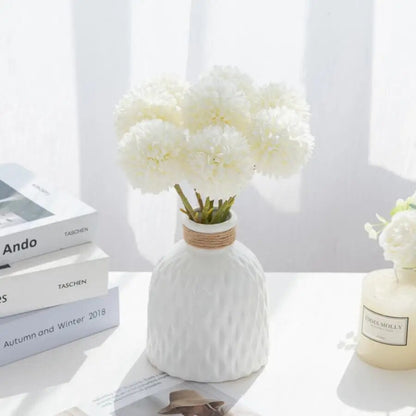 Silk Ball Chrysanthemum Flowers