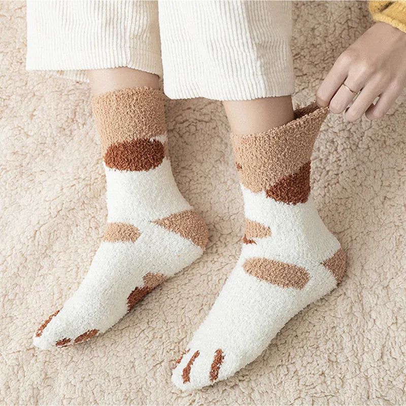 Cat paw Socks