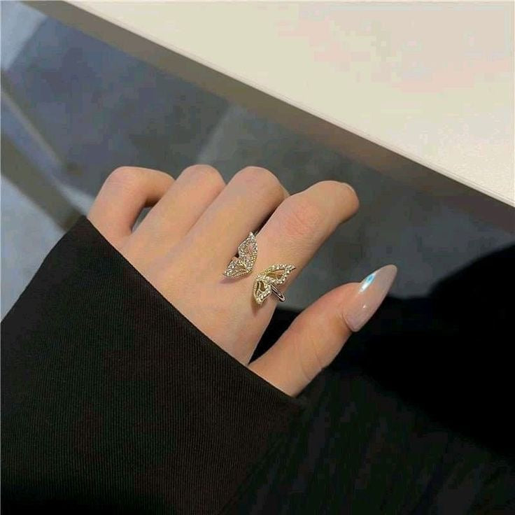 Chunky Butterfly ring