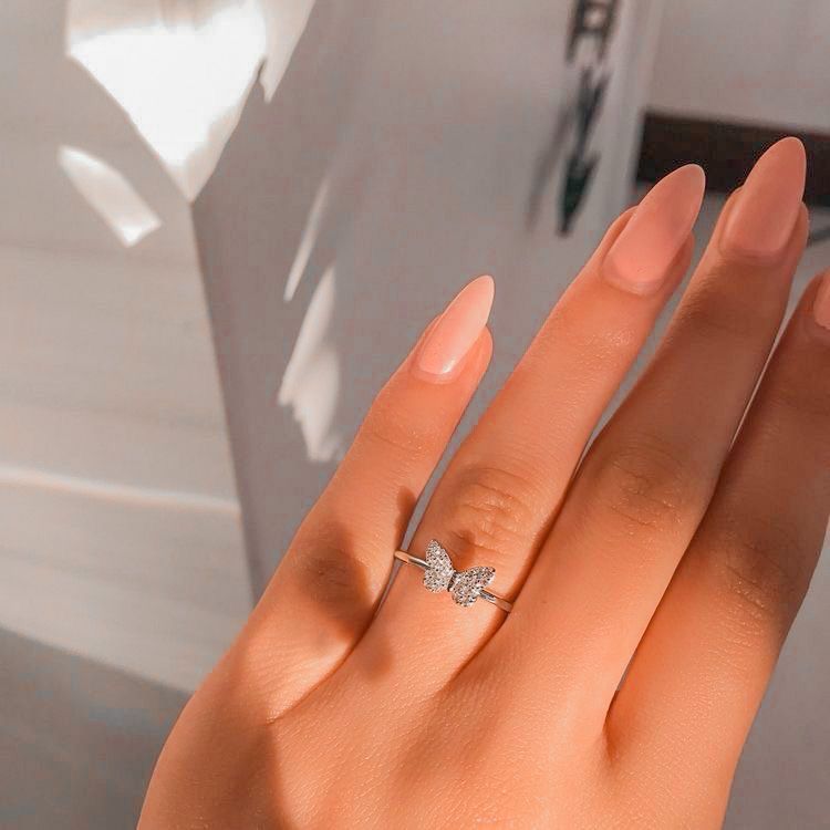 Delicate Butterfly Ring