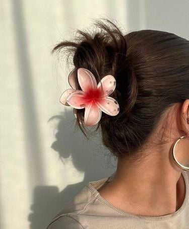 Flower Claw Clips