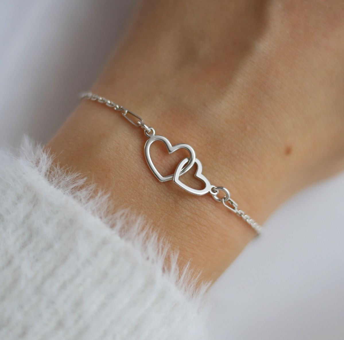 Linked Hearts Bracelet