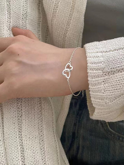 Linked Hearts Bracelet