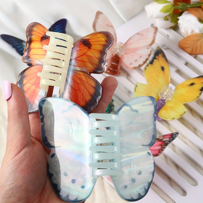 Painted Lady Butterfly Hair clips