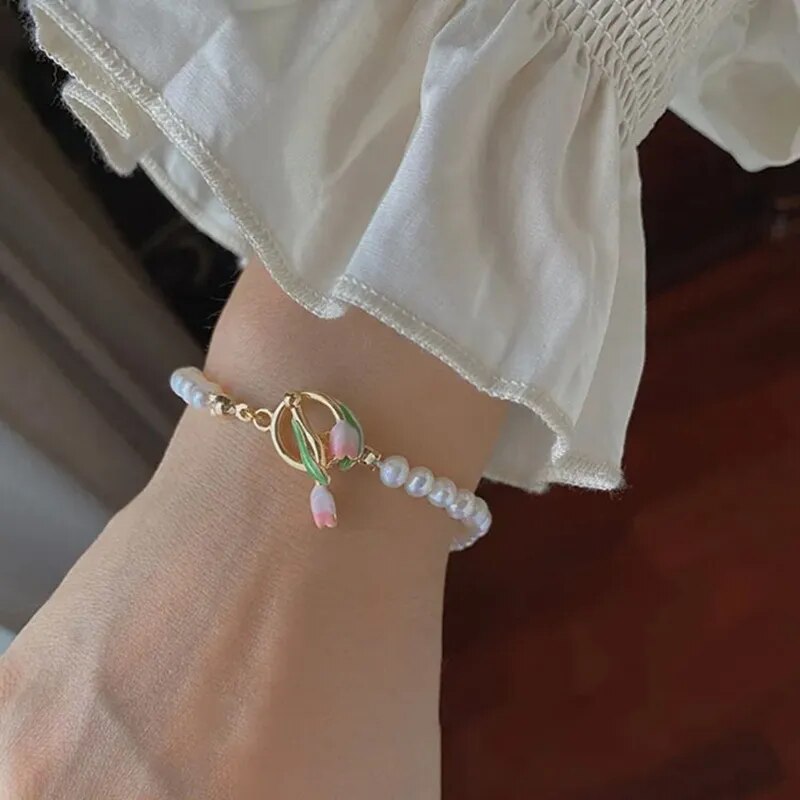 Tulip pearl Bracelet