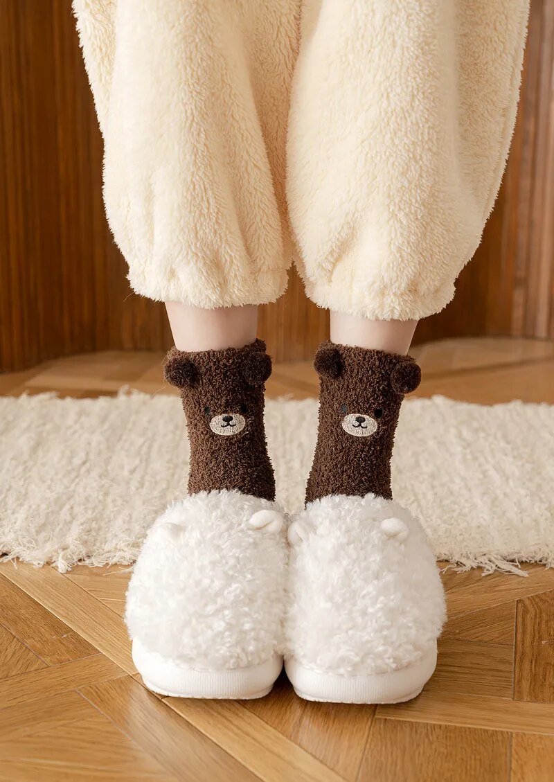 Cute Bear Socks