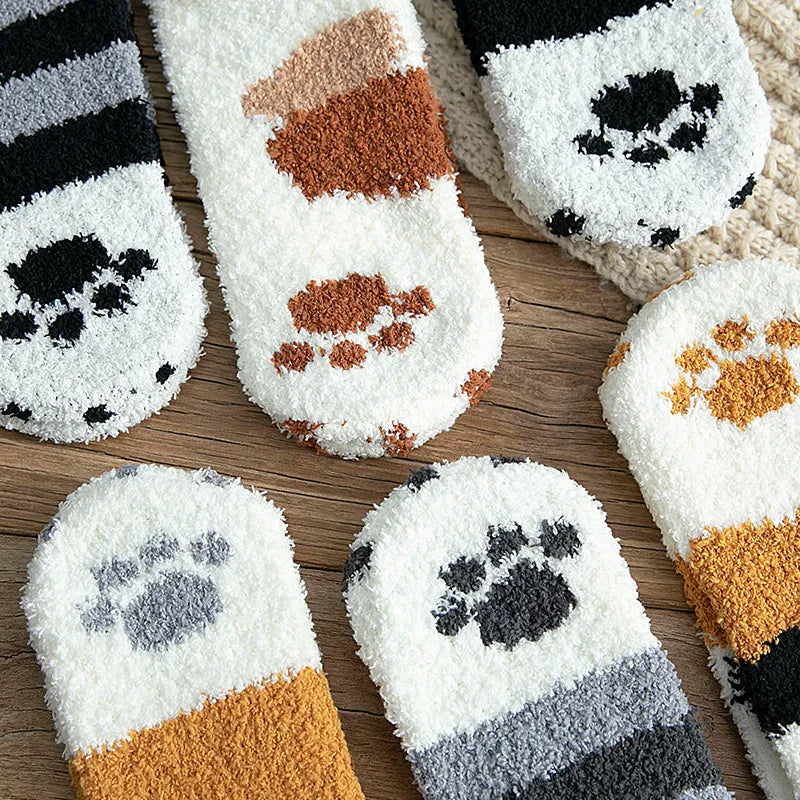 Cute Cat Claw Socks