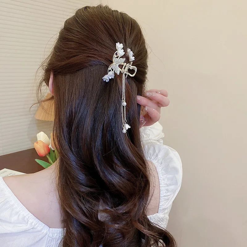 Pearl Butterfly Hair pin