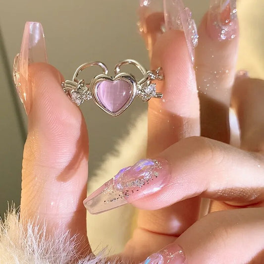 Pink Love Rings