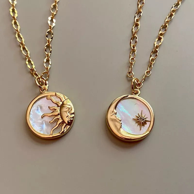 Sun &amp; Moon Necklaces