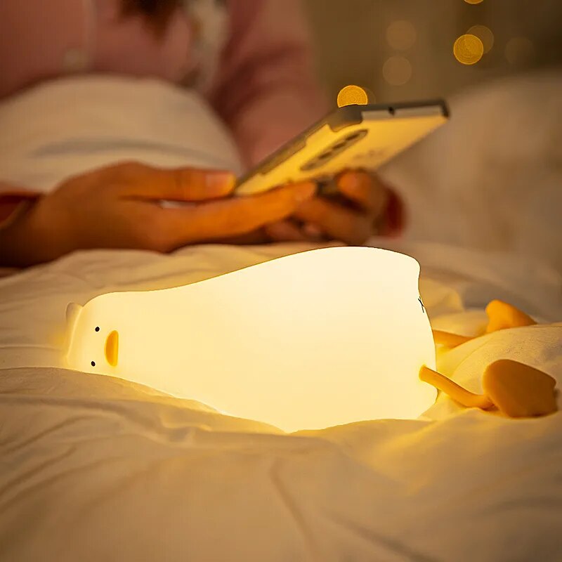 Sleepy Duck Lamp