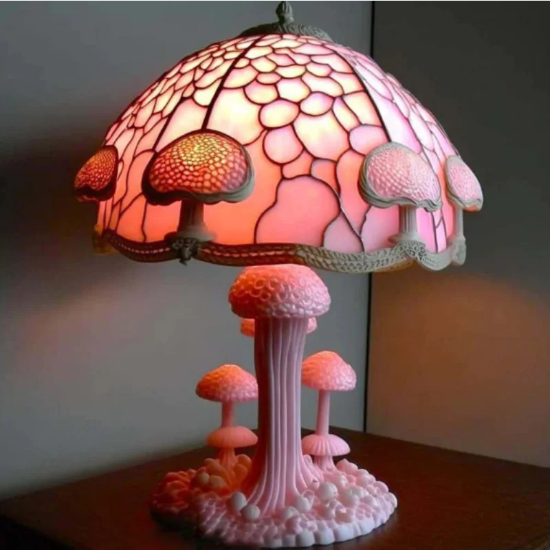 Vintage Mushroom Table Lamp