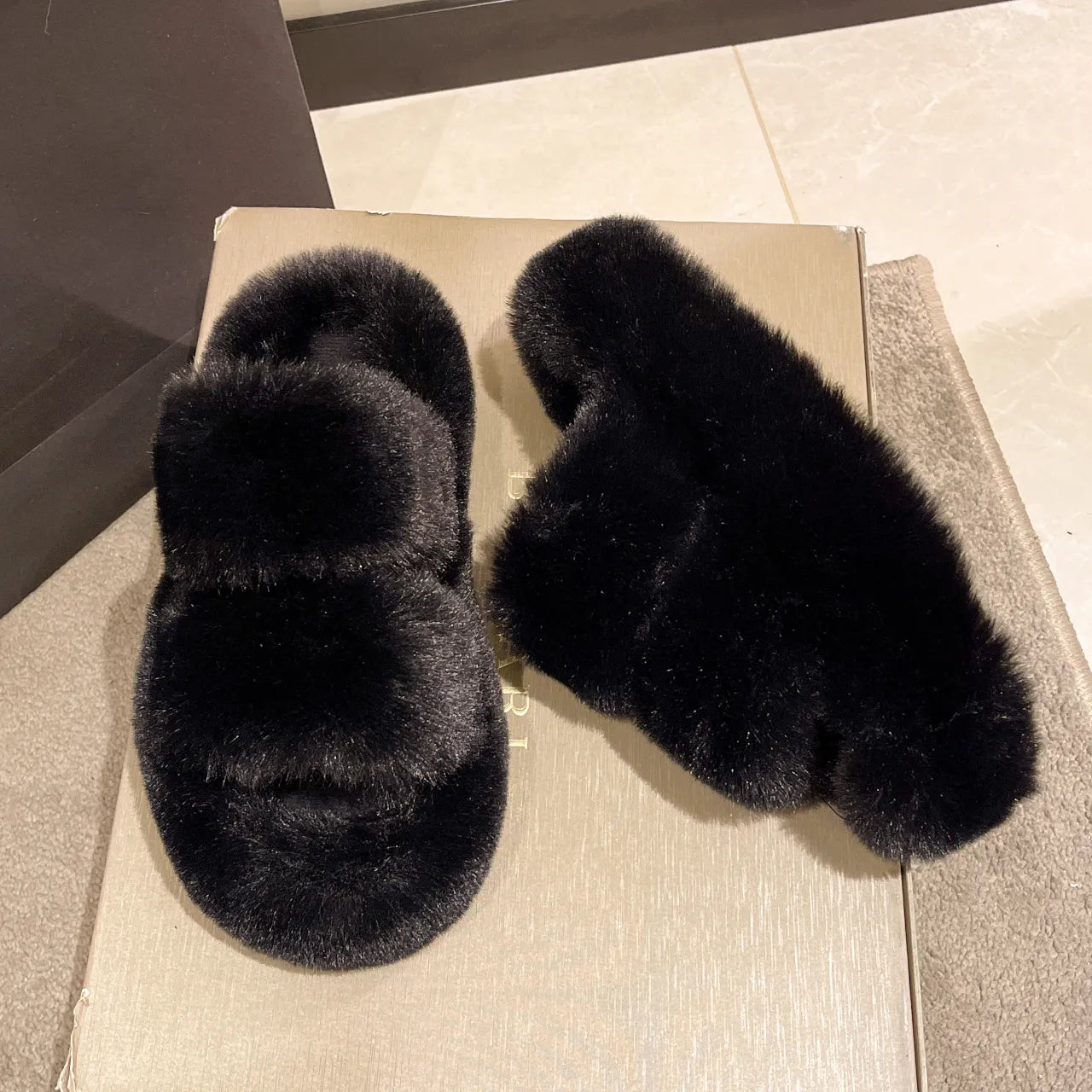 Fluffy cotton Slippers