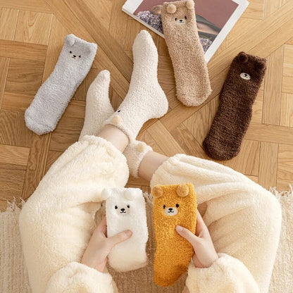 Cute Bear Socks