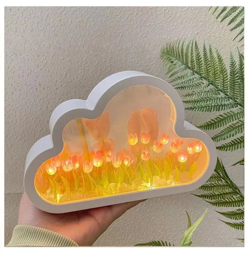 Cloud Tulip garden lamp