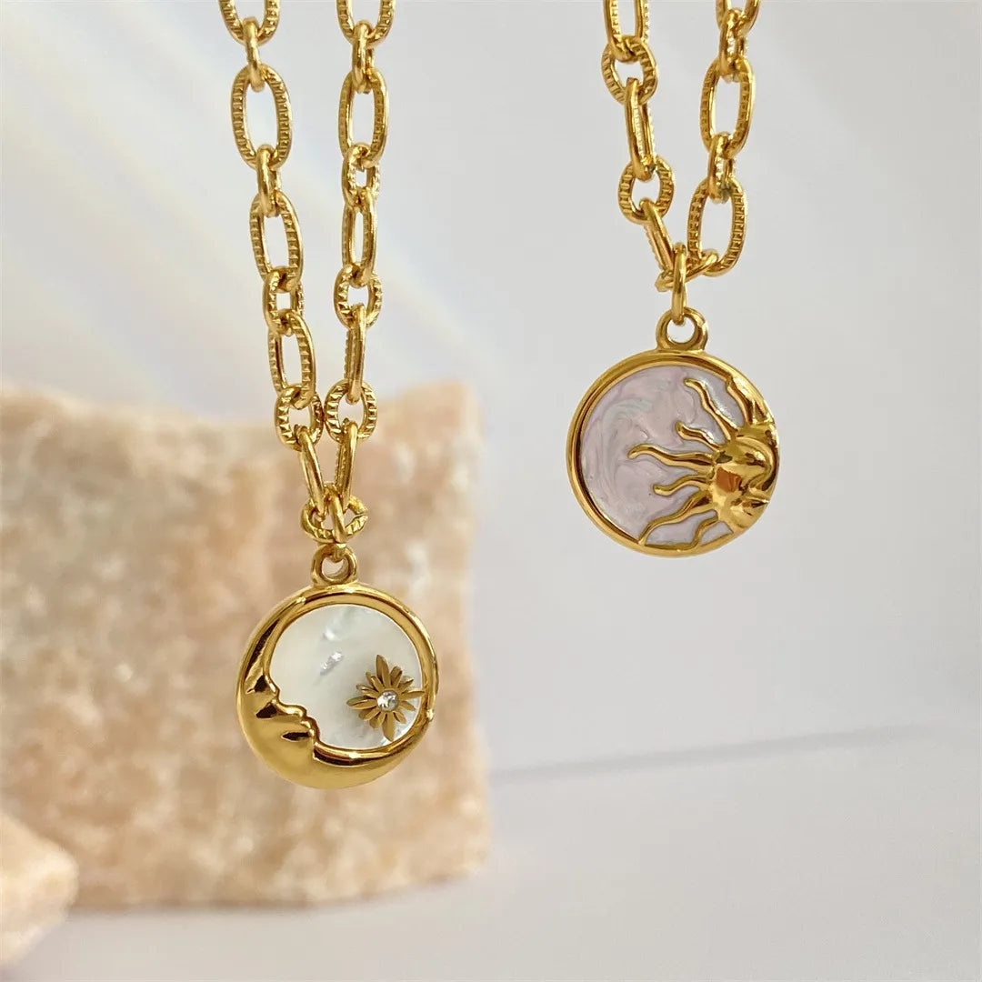 Sun &amp; Moon Necklaces