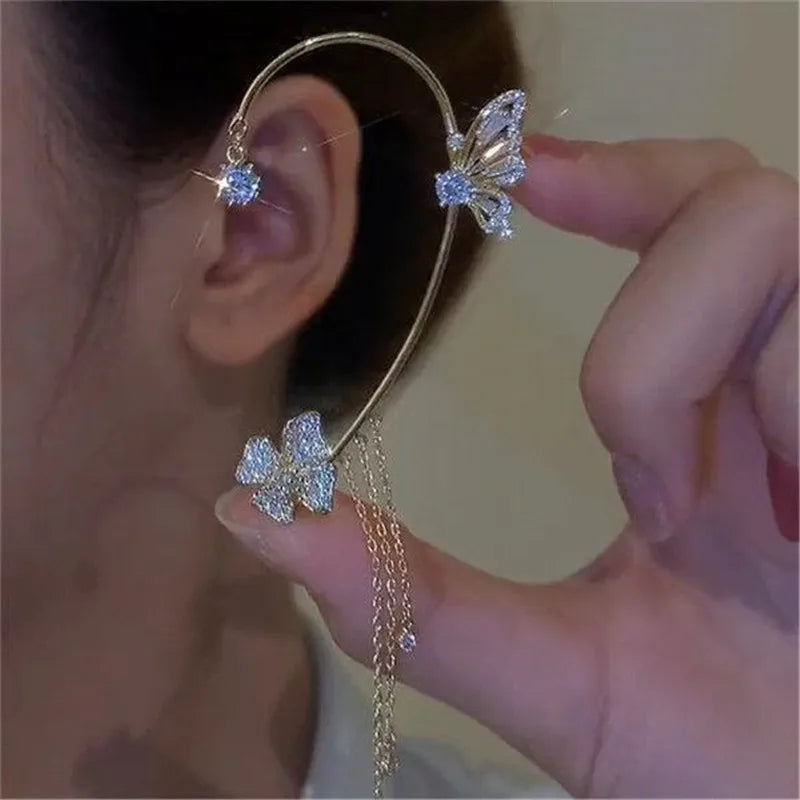 Butterfly Ear Clip