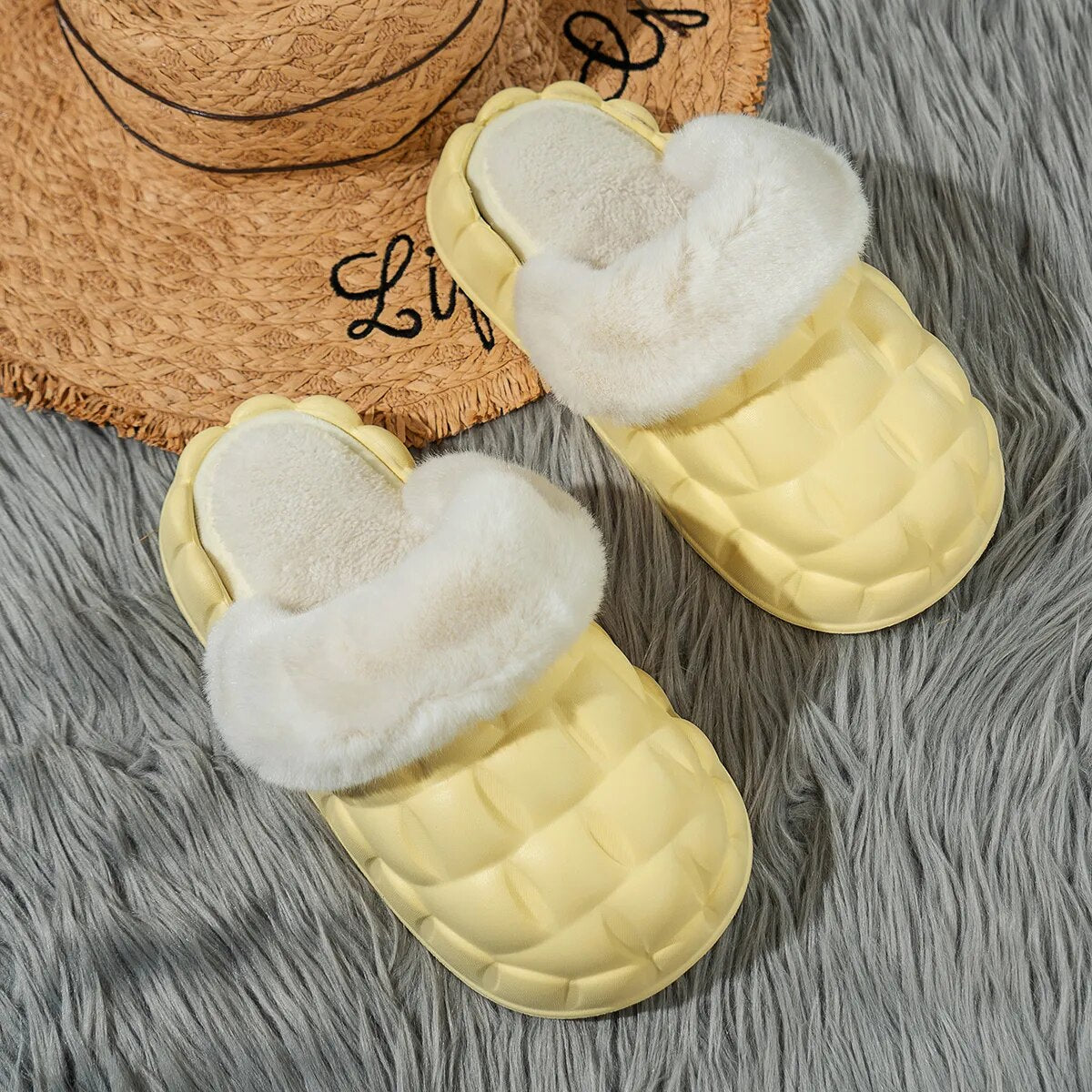 Turtle Fur Slippers