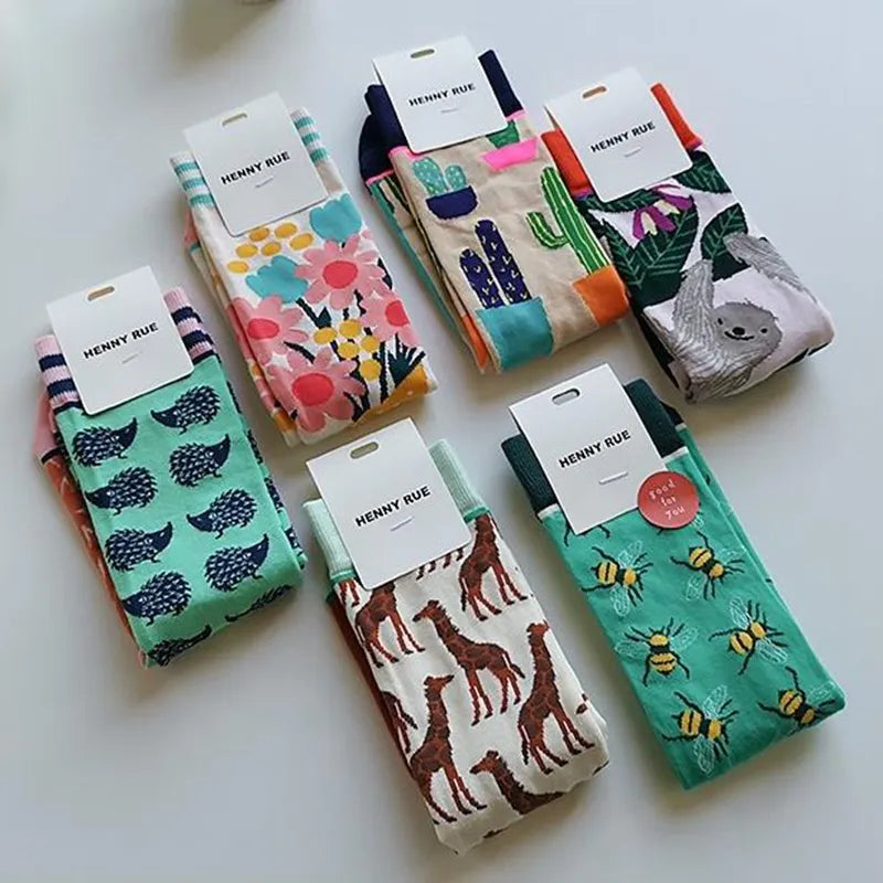 Exotic print Socks