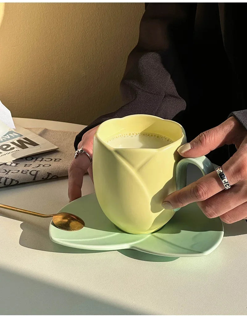 Tulip Ceramic Mugs