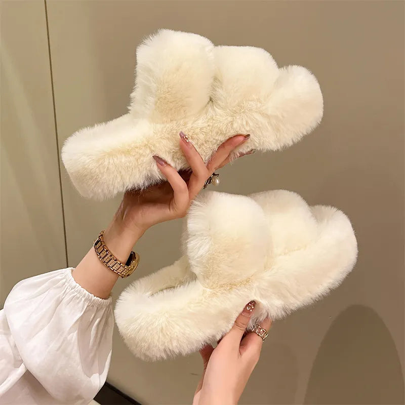 Fluffy cotton Slippers