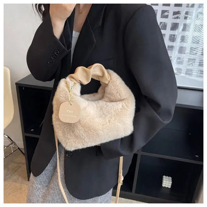 Furry mini bag