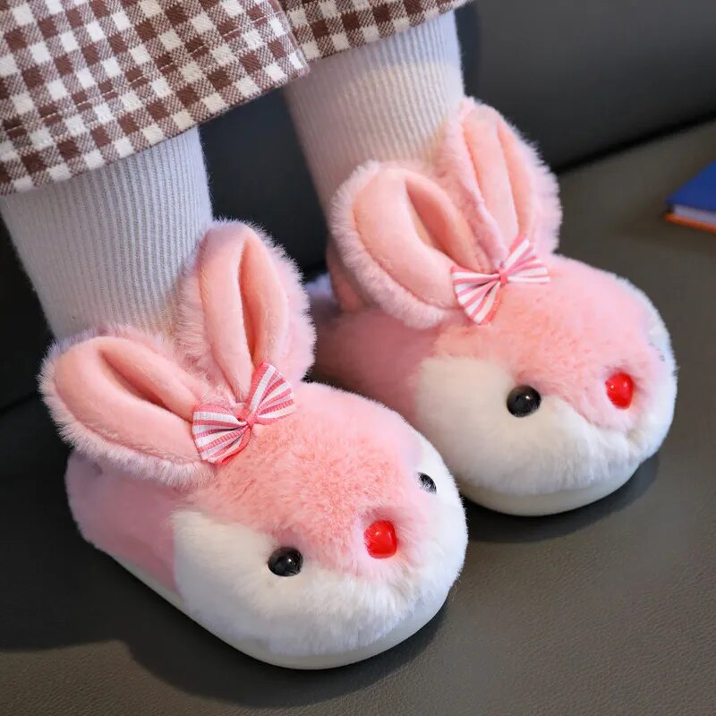 Kids bunny slippers