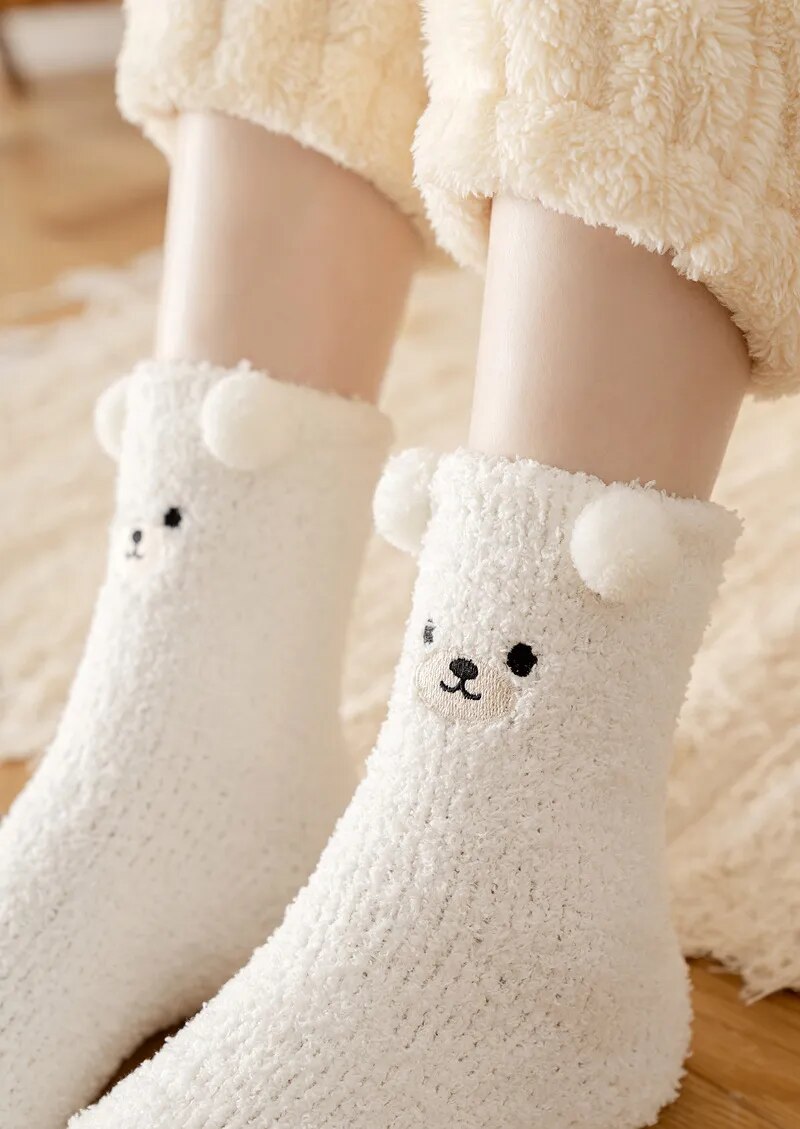 Cute Bear Socks