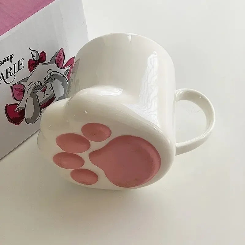 Cute Cat Paw Ceramic Cup