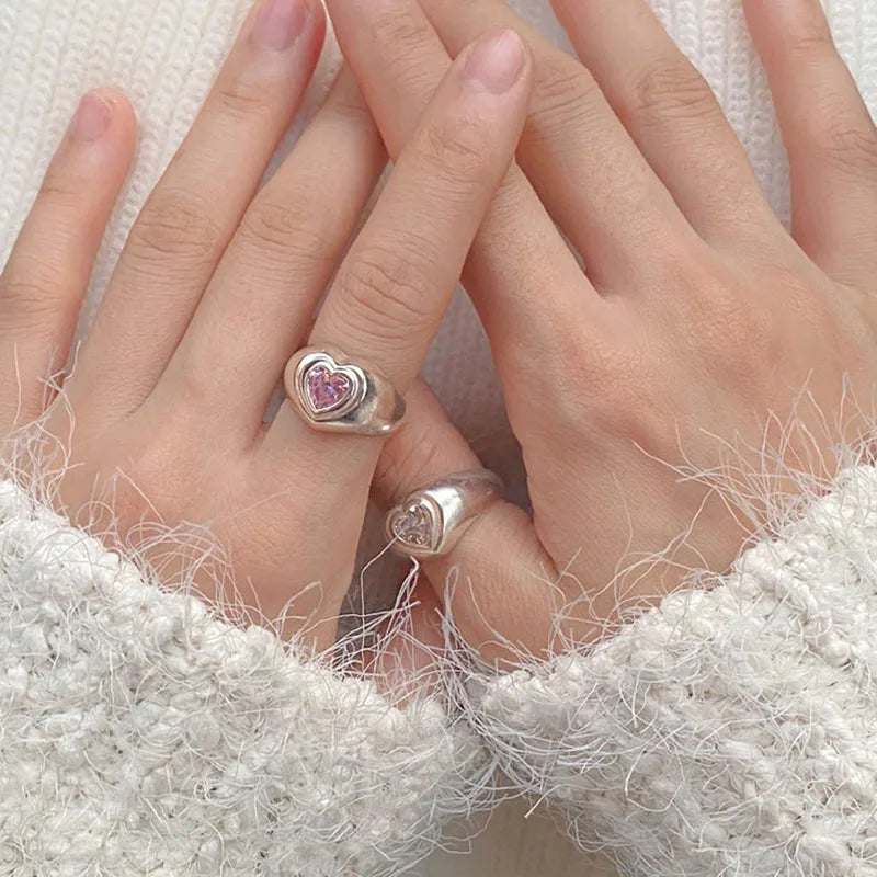 Chunky Heart Ring