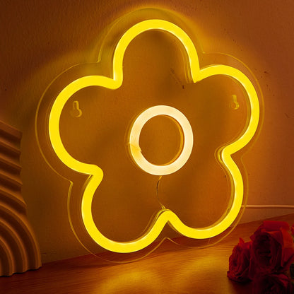 Daisy Neon Sign