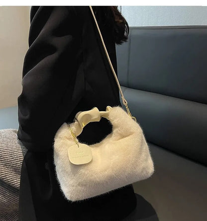 Furry mini bag