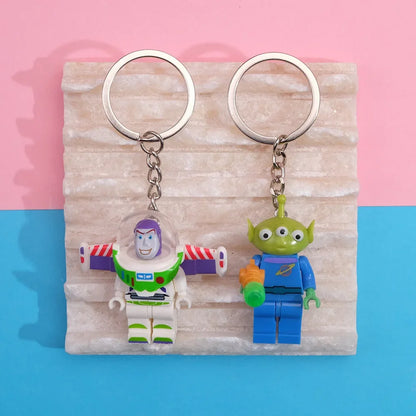 Superheroes Lego Keychains