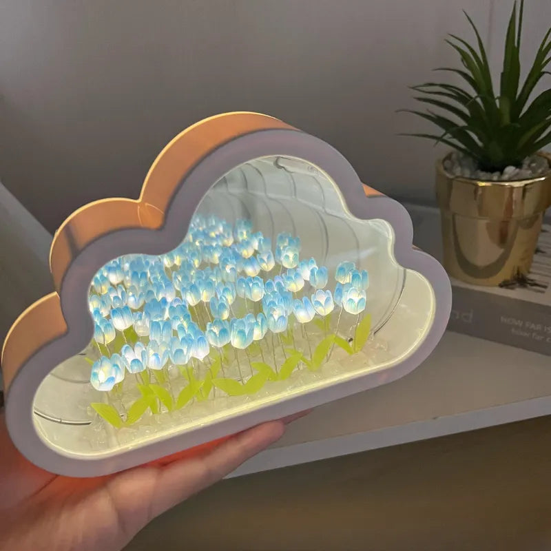 Cloud Tulip garden lamp