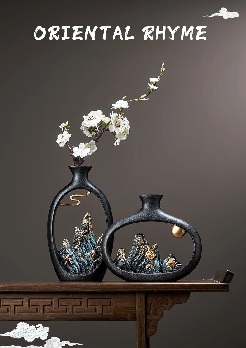 Japanese Feng Shui Vase