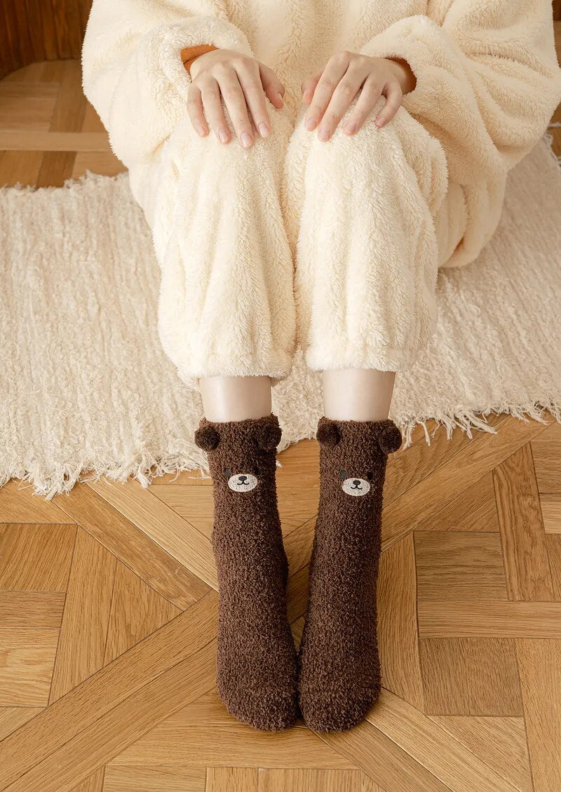 Cute Bear Socks