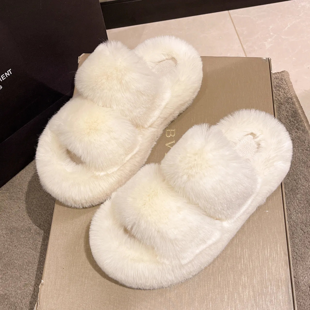 Fluffy cotton Slippers